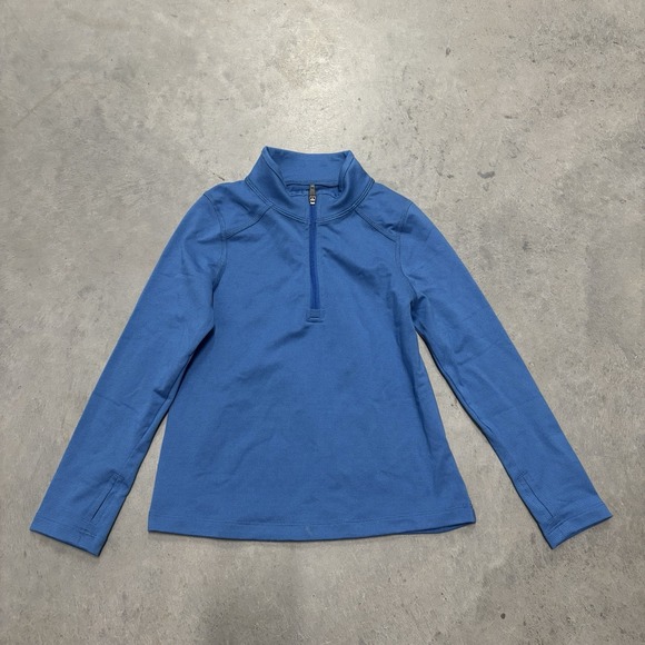REI-Coop Youth XXS (4-5) Lightweight Pullover Base Layer Blue - Picture 1 of 4